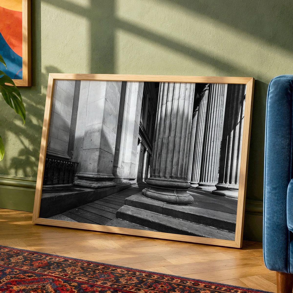 Glasgow GOMA Print | Gallery of Modern Art Black and White Photo