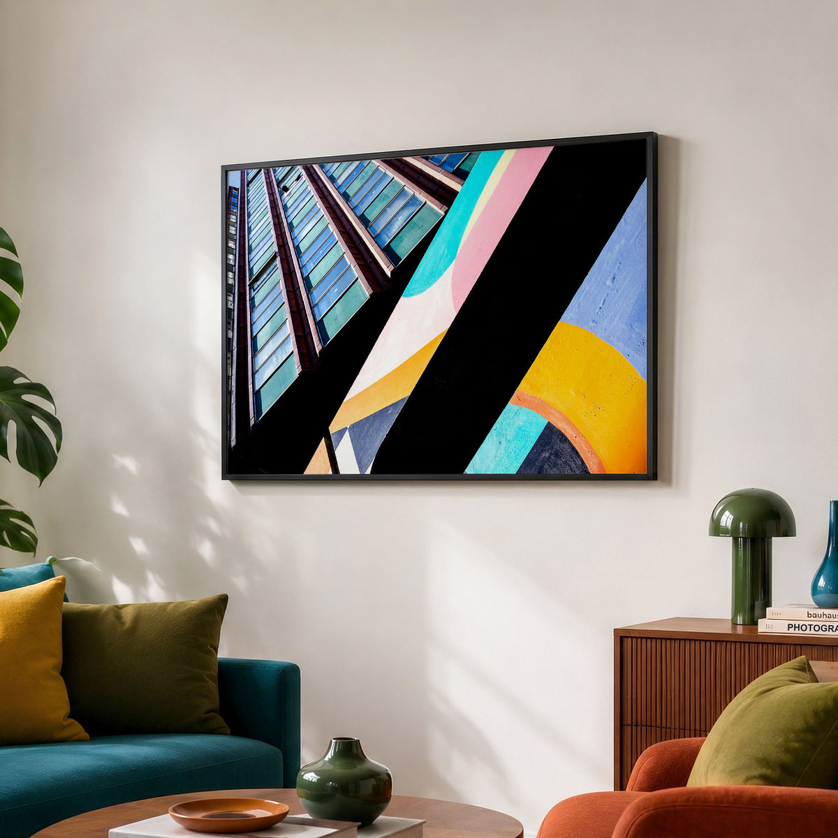 Strathclyde Uni Print | Livingstone Tower | Modernist Geometric Photo