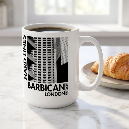 Barbican Estate Brutalist Mug – Unique Architecture Photo Gift in 11oz & 15oz