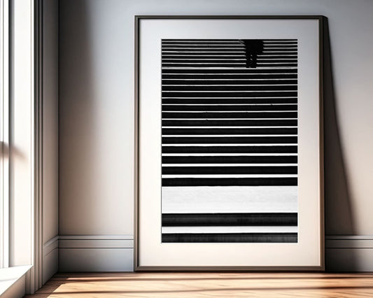 On the Edge Mockup - photo in frame