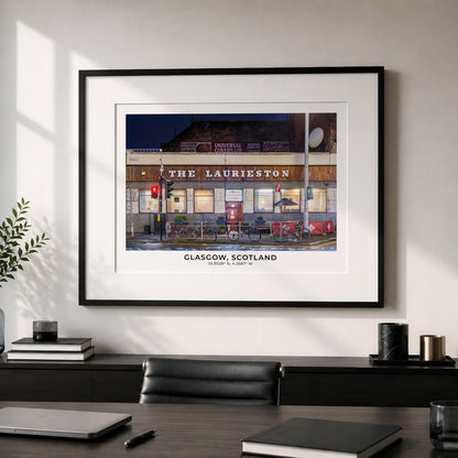 Laurieston Pub Glasgow Print | Unframed Wall Art