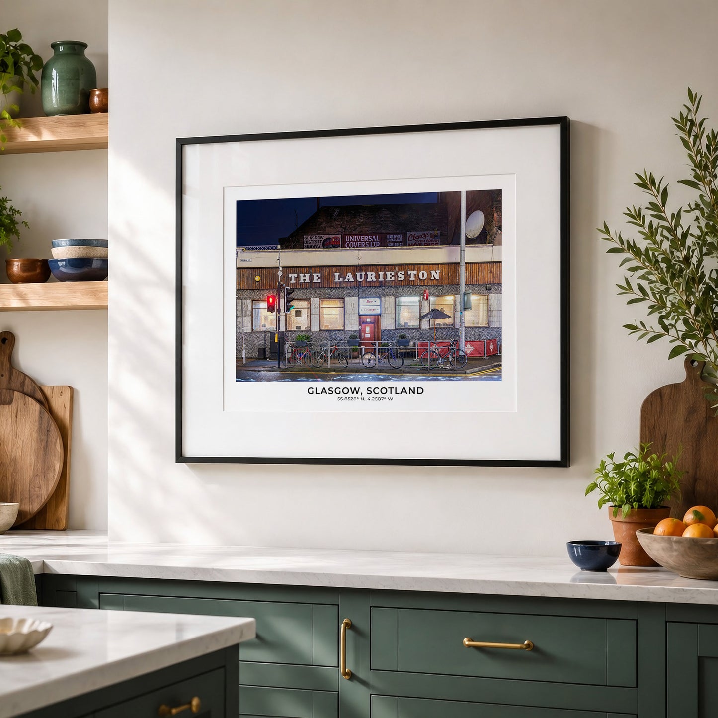 Laurieston Pub Glasgow Print | Unframed Wall Art