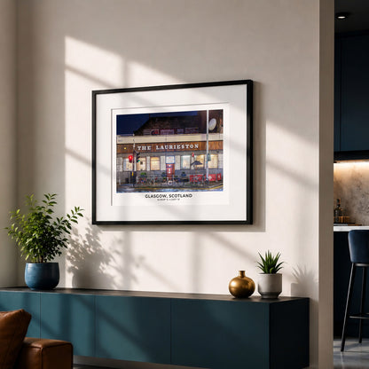 Laurieston Pub Glasgow Print | Unframed Wall Art