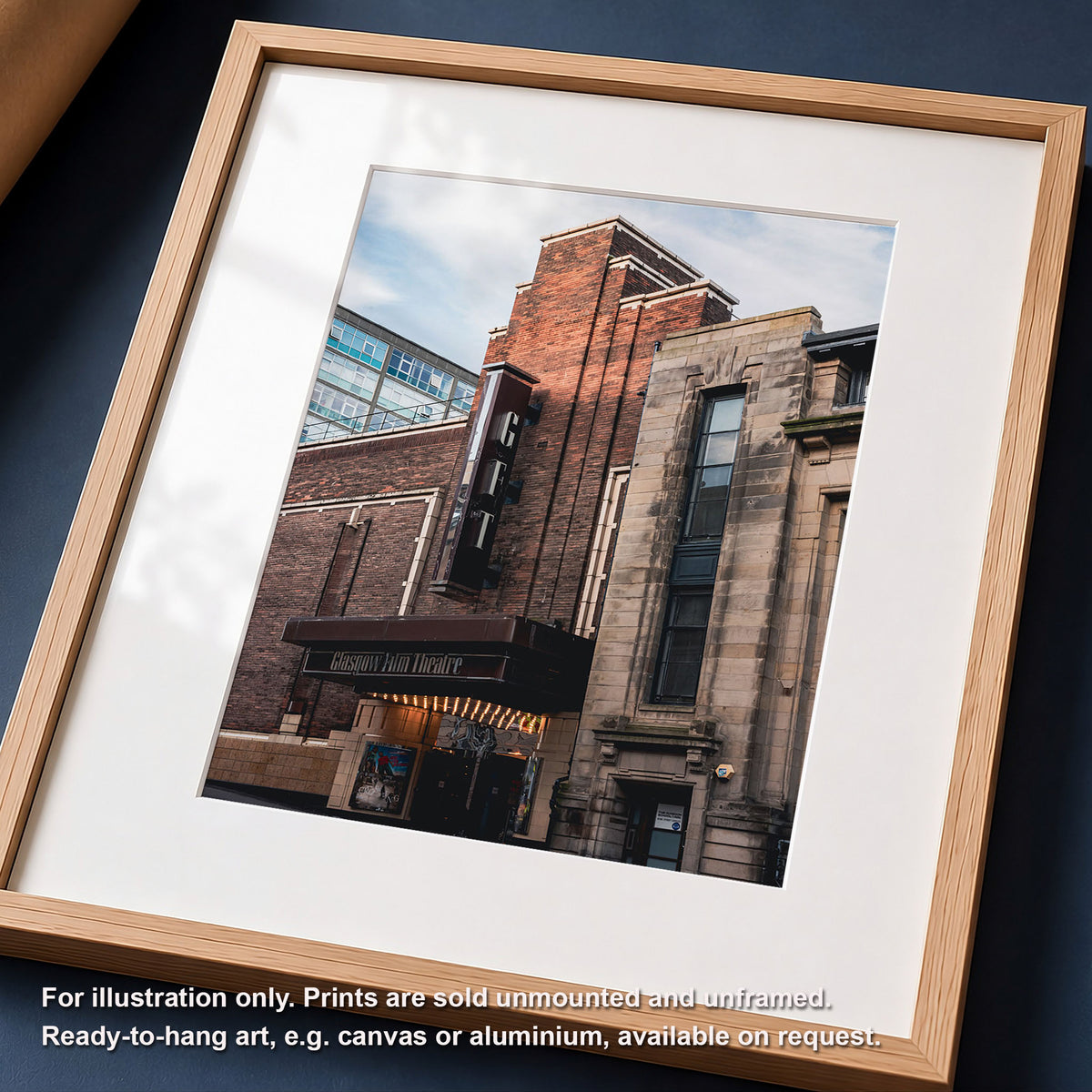 Glasgow Film Theatre Print, GFT Photo