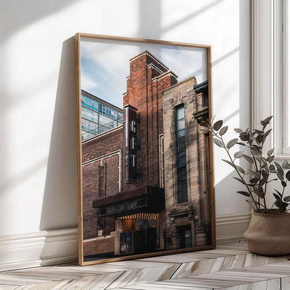 Glasgow Film Theatre Print, GFT Photo