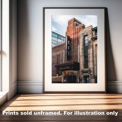 Glasgow Film Theatre Print, GFT Photo