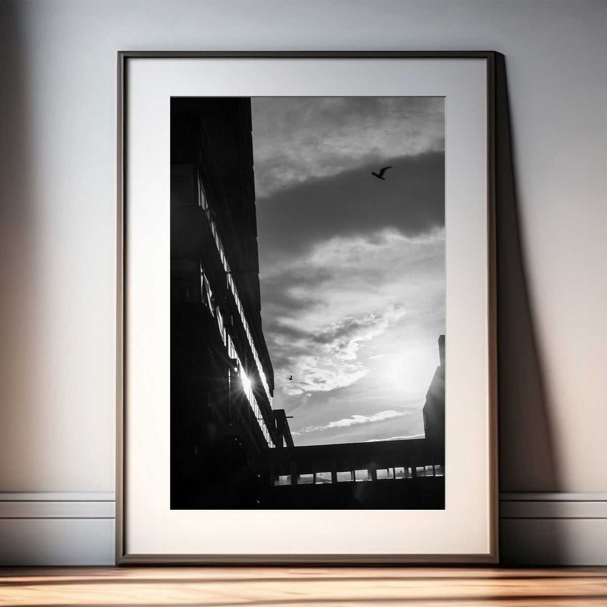 Glasgow Brutalist Print, Savoy Centre