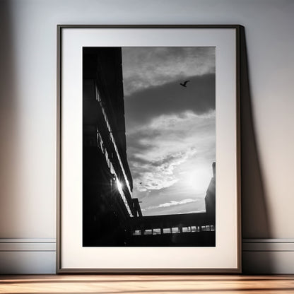Glasgow Brutalist Print, Savoy Centre
