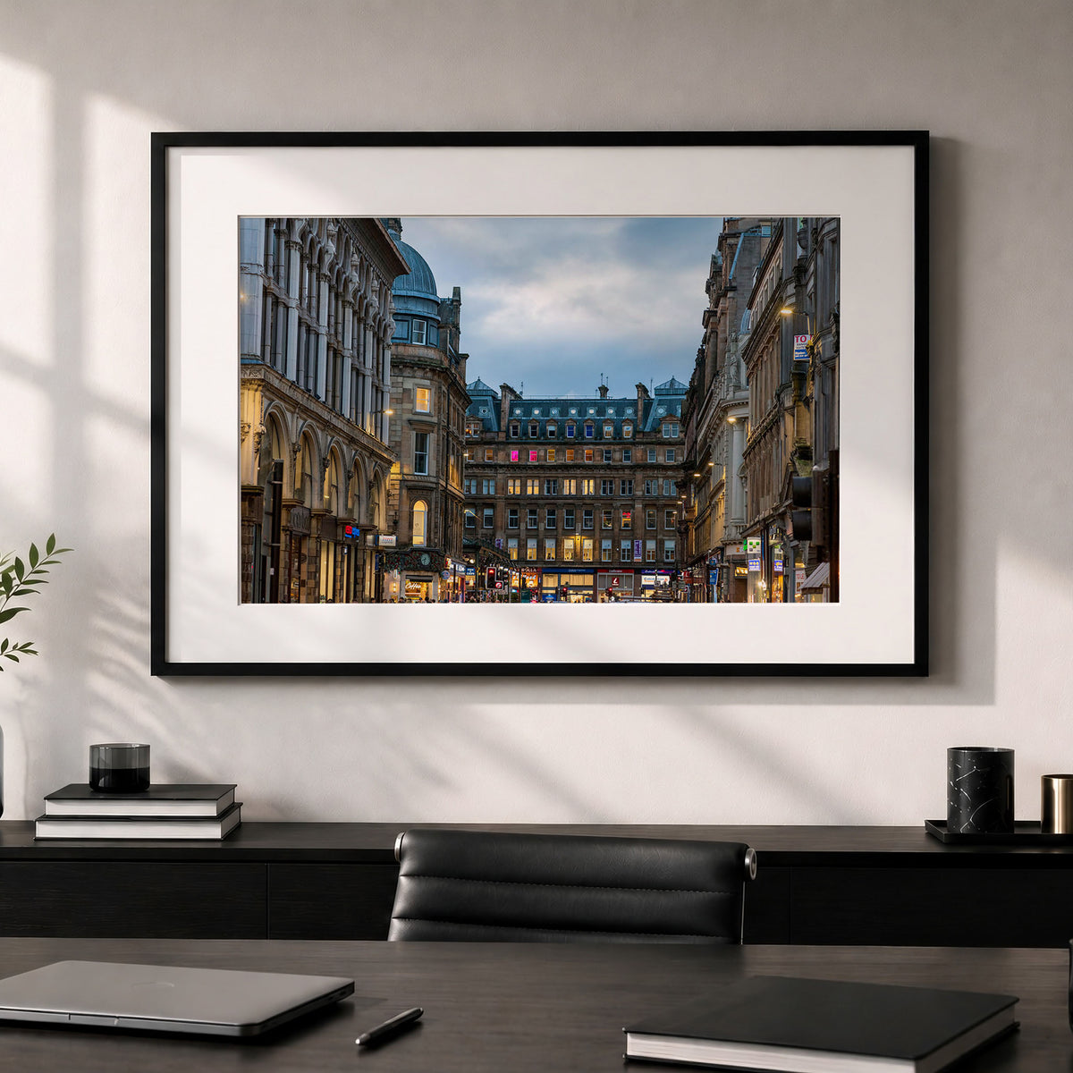 Glasgow Photo Print, Architecture Photography, Central Station