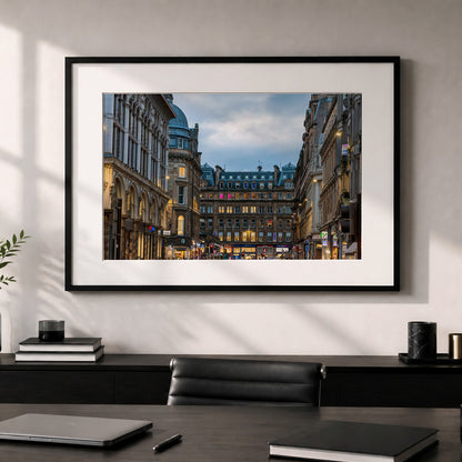 Glasgow Photo Print, Architecture Photography, Central Station