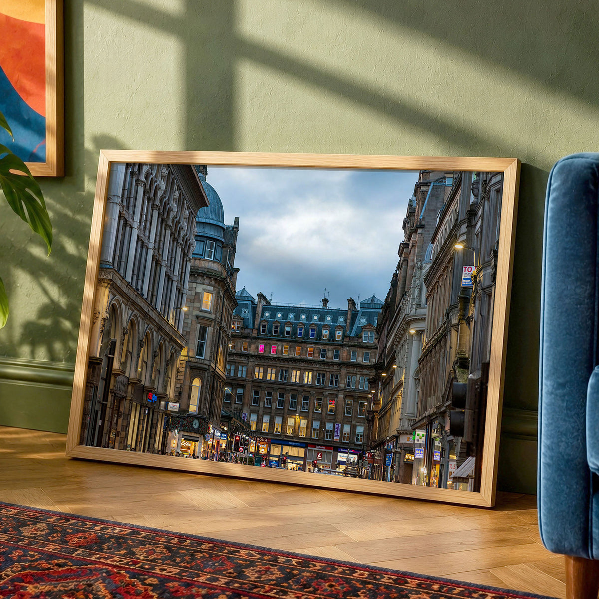 Glasgow Photo Print, Architecture Photography, Central Station