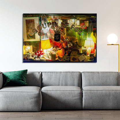 Brussels Bar Unframed Print | Goupil Le Fol