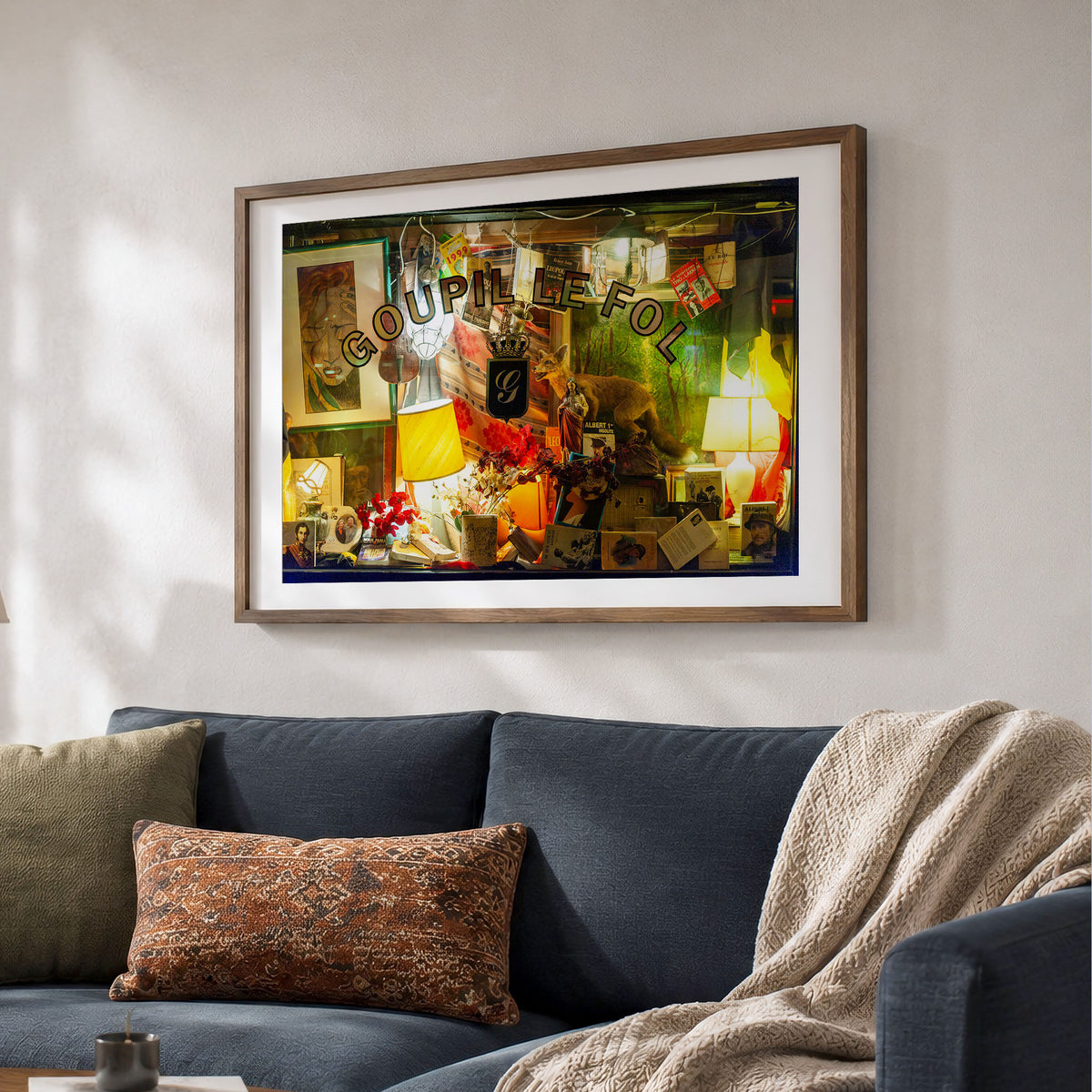 Brussels Bar Unframed Print | Goupil Le Fol