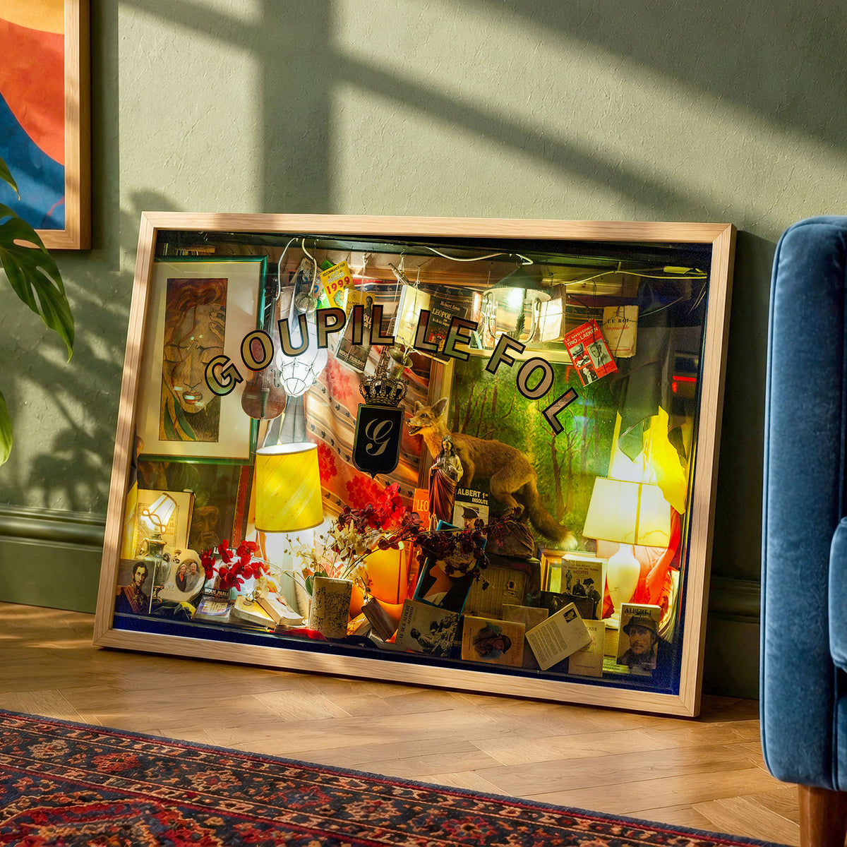 Brussels Bar Unframed Print | Goupil Le Fol