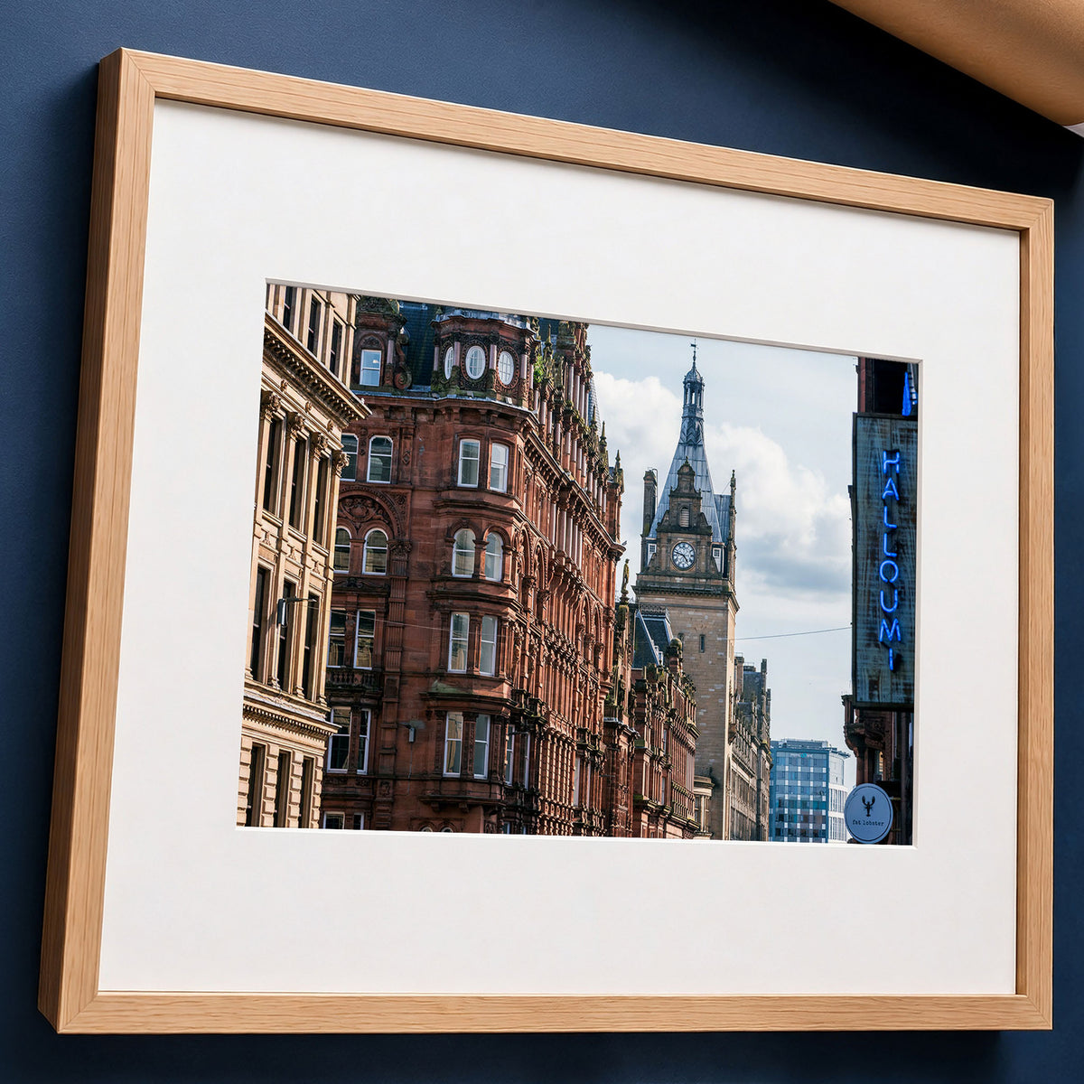 Glasgow Cityscape Print | Central Station | Hope Street Architecture
