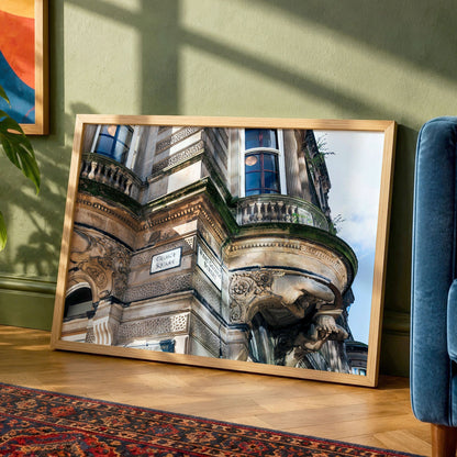Glasgow Merchant's House Colour Print | George Square Architecture