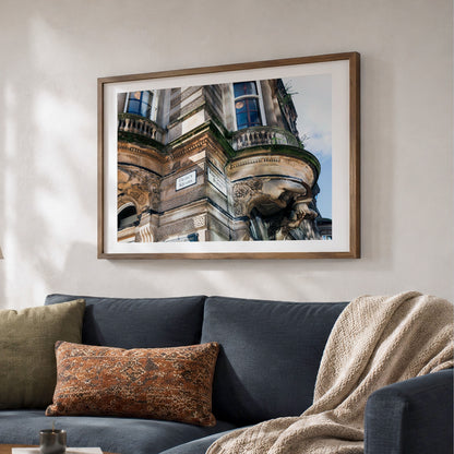 Glasgow Merchant's House Colour Print | George Square Architecture
