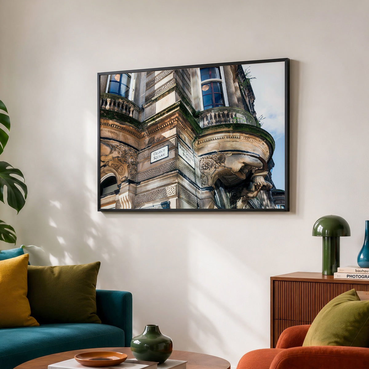Glasgow Merchant's House Colour Print | George Square Architecture