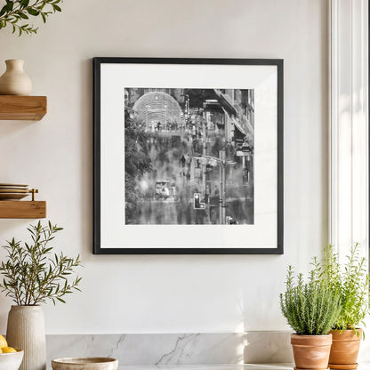 Glasgow Buchanan Street Square Print | Long Exposure