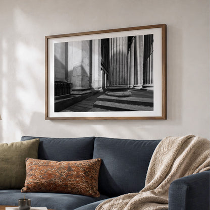 Glasgow GOMA Print | Gallery of Modern Art Black and White Photo