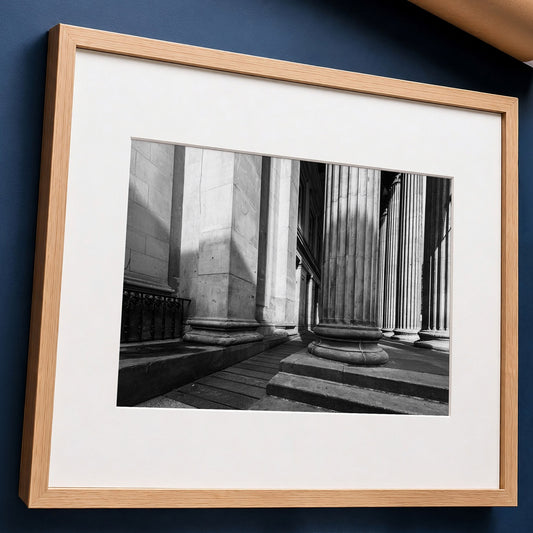 Glasgow GOMA Print | Gallery of Modern Art Black and White Photo
