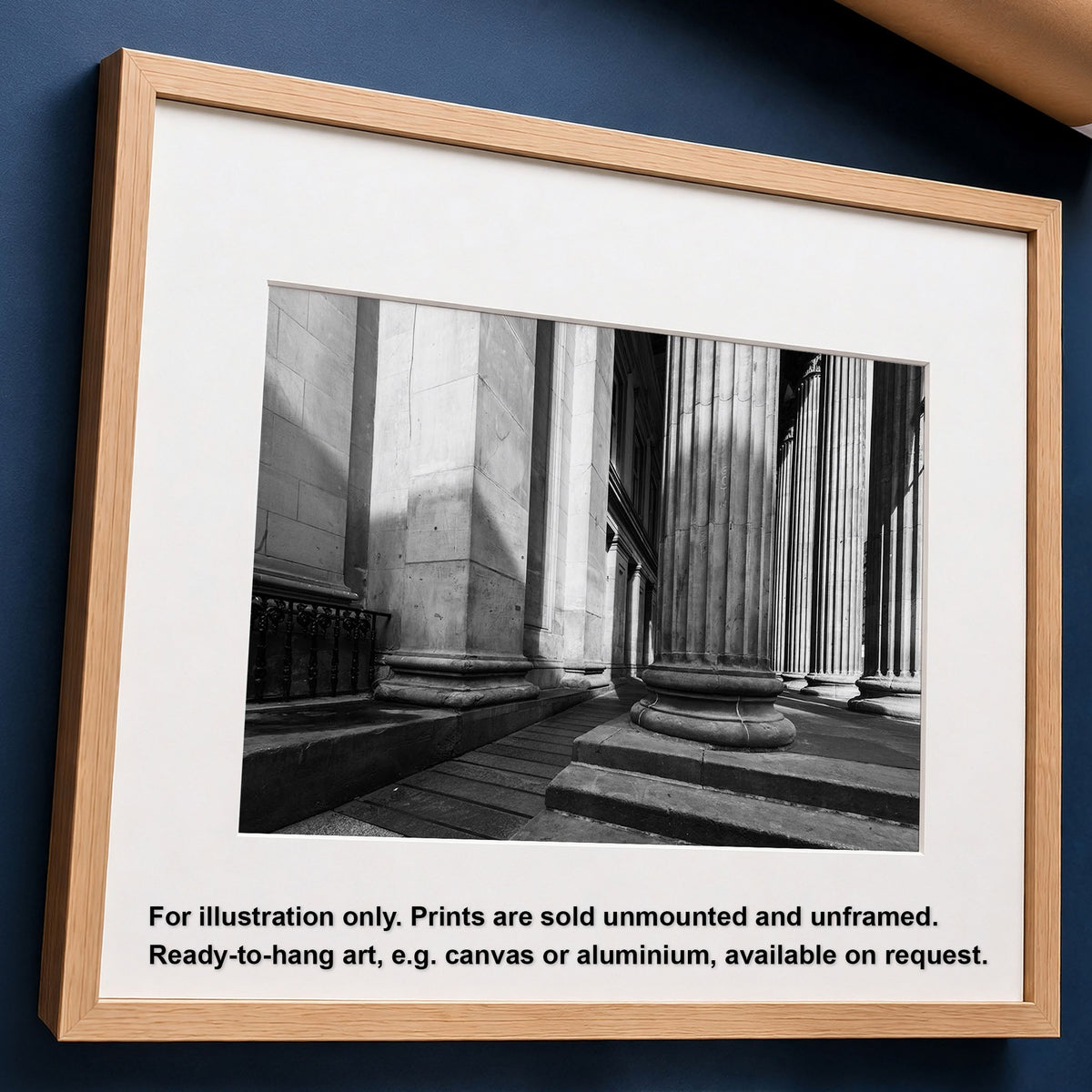 Glasgow GOMA Print | Gallery of Modern Art Black and White Photo