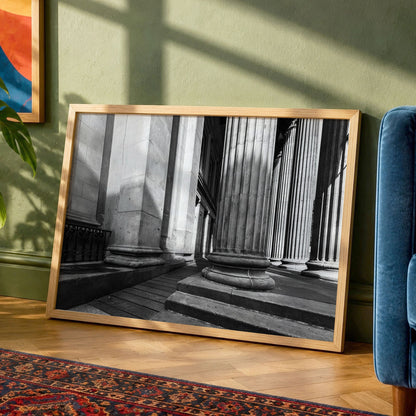 Glasgow GOMA Print | Gallery of Modern Art Black and White Photo