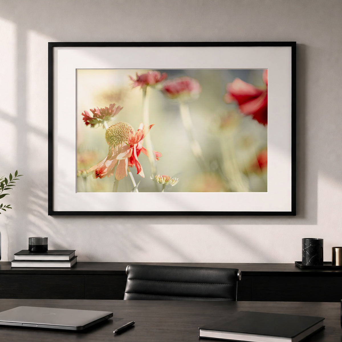Macro Flower Print | Sneezeweed Nature Photo