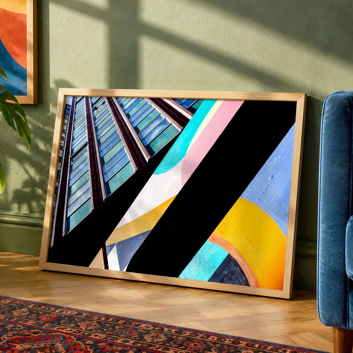 Strathclyde Uni Print | Livingstone Tower | Modernist Geometric Photo