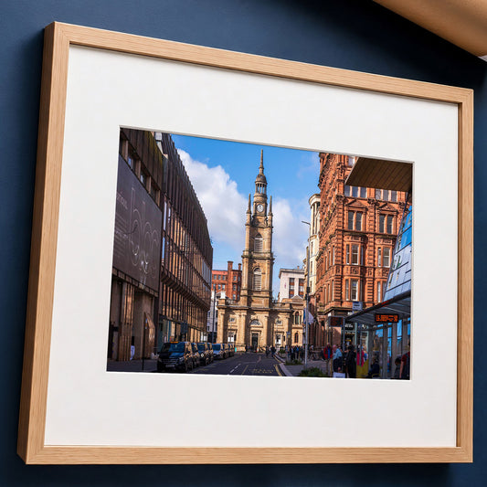 West George Street Glasgow Colour Print | Architecture Cityscape