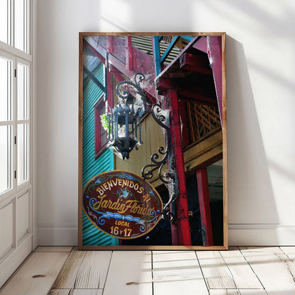 Caminito Buenos Aires Print | Colourful Restaurant Sign