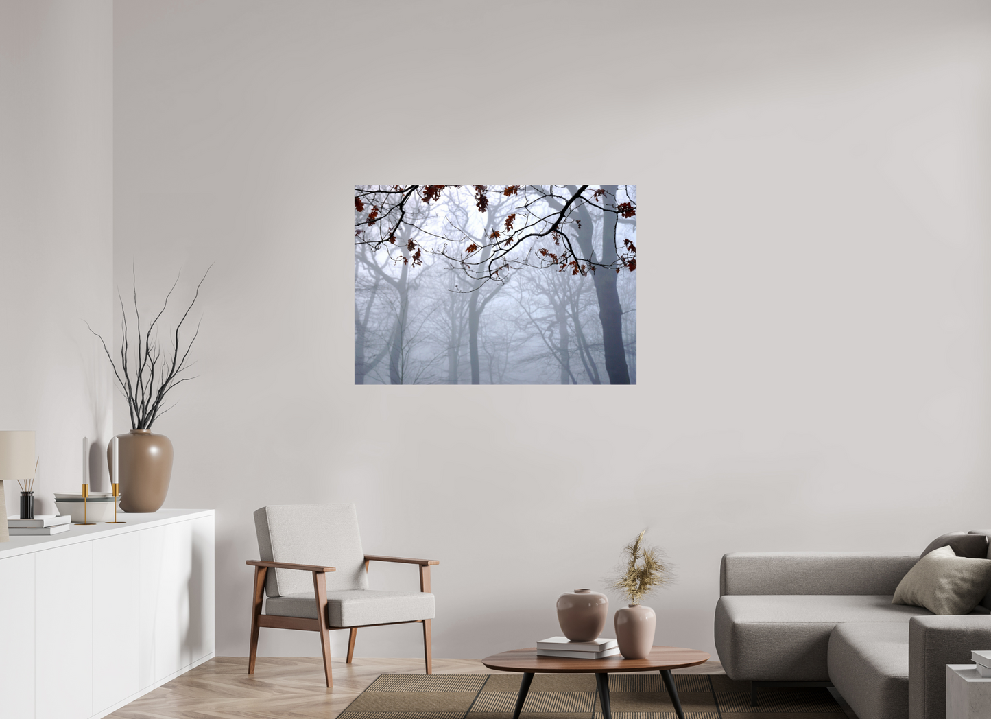 ISO A0 (118,9 x 84,1 cm), Photo Print On Fuji Crystal DP II Highgate Woods on Acrylic Glass