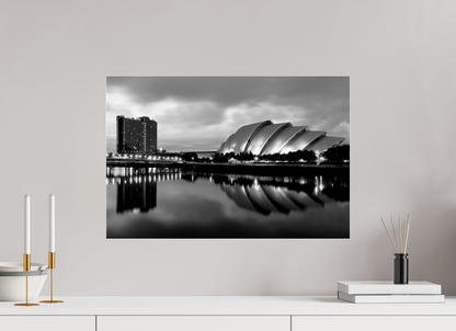 60 x 40 cm, Photo Print Under Acrylic Glass Glasgow Armadillo Black & White Wall Art - Canvas, Aluminium or Acrylic Glass