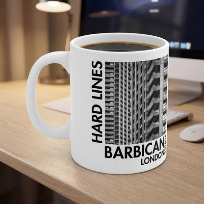 Barbican Estate Brutalist Architecture Mug – Monochrome London Photography Gift (11oz & 15oz)
