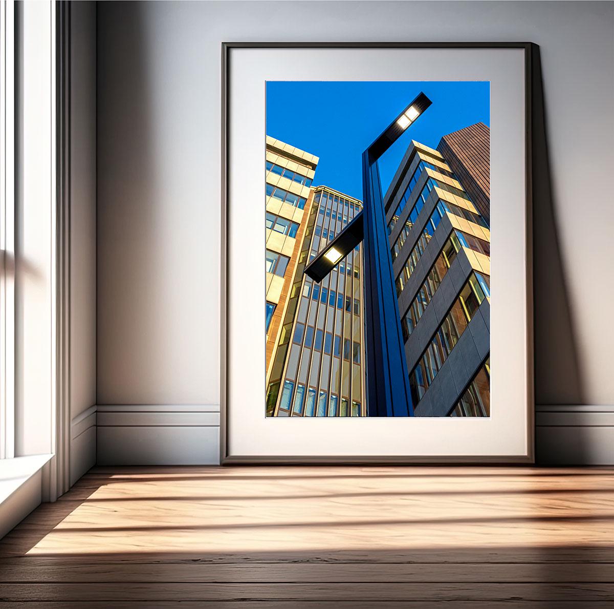 Boyd Orr Glasgow photo in frame mock up