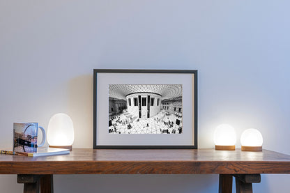 British Museum Black & White Photo Print | London Architecture Wall Art