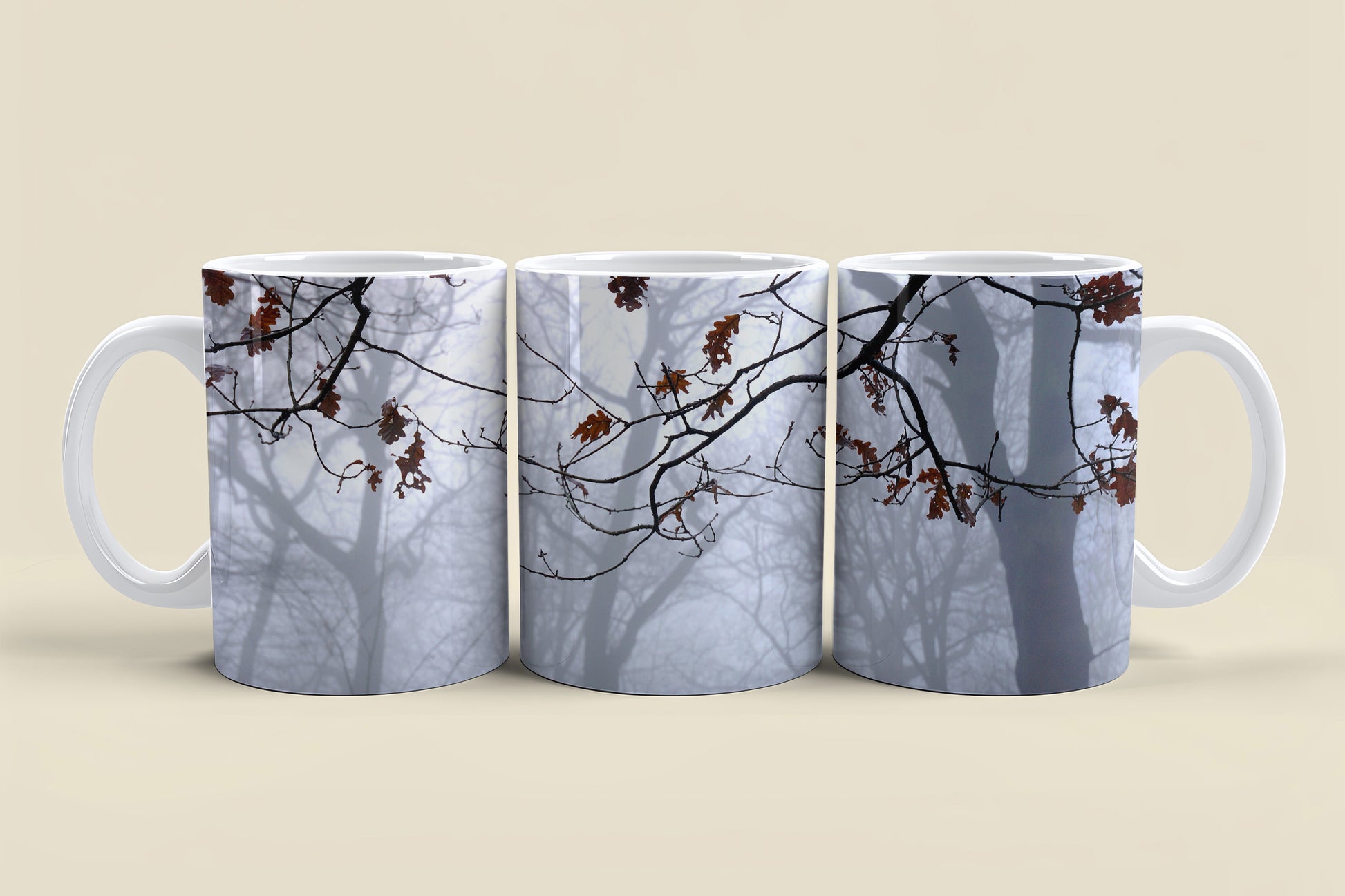 Burst of Colour autumn mug 11oz mug mockup high res
