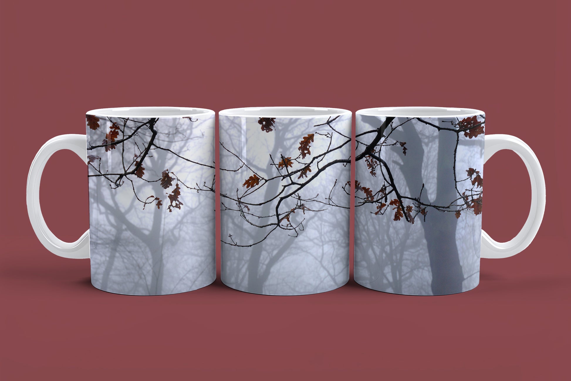 Burst of Colour autumn mug 11oz mug mockup high res
