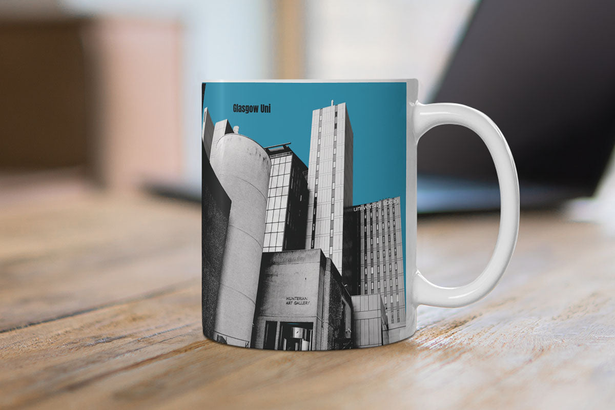 Glasgow University Library & Hunterian Colour Photo Mug