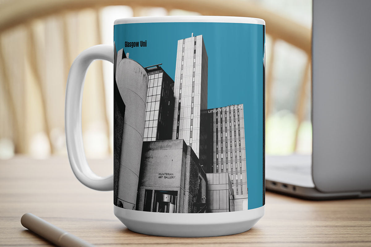 Glasgow University Library & Hunterian Colour Photo Mug