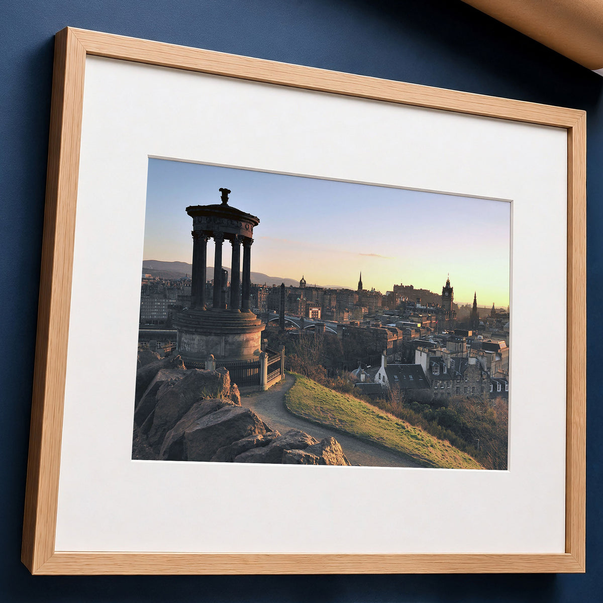 Edinburgh Sunset Cityscape | Fine Art Photo Print of Edinburgh Castle View