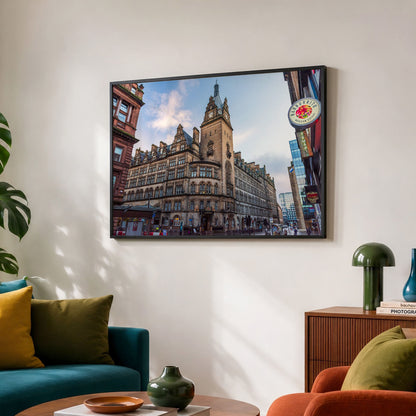 Glasgow Central Hotel Clock Tower Photo Print
