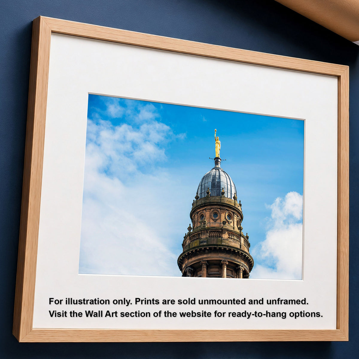 Glasgow Light and Life Statue | Fine Art Photo Print