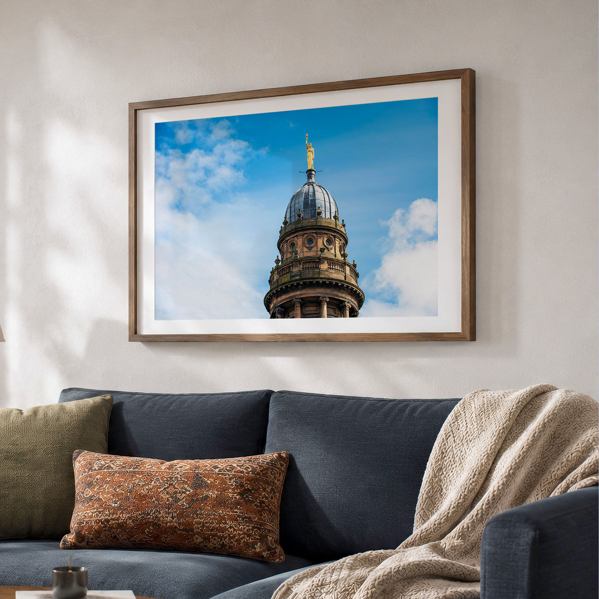 Glasgow Light and Life Statue | Fine Art Photo Print