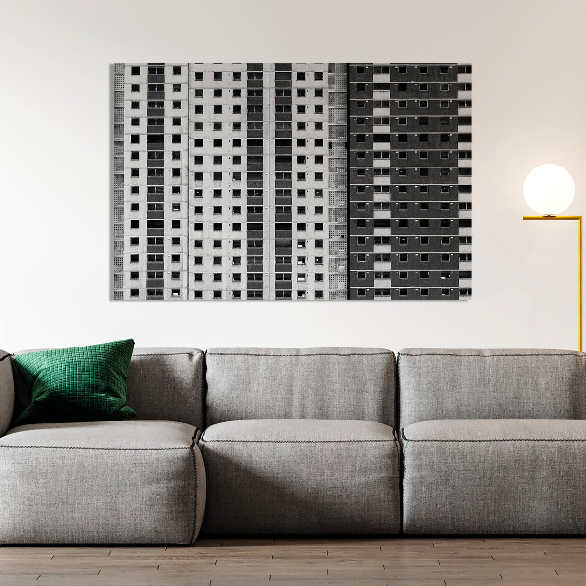 Glasgow Gorbals Tower Block Ready to Hang Canvas, Acrylic or Aluminium