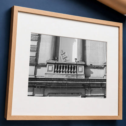 Glasgow Protest Print | 'Trump Is a Jobby' Photo