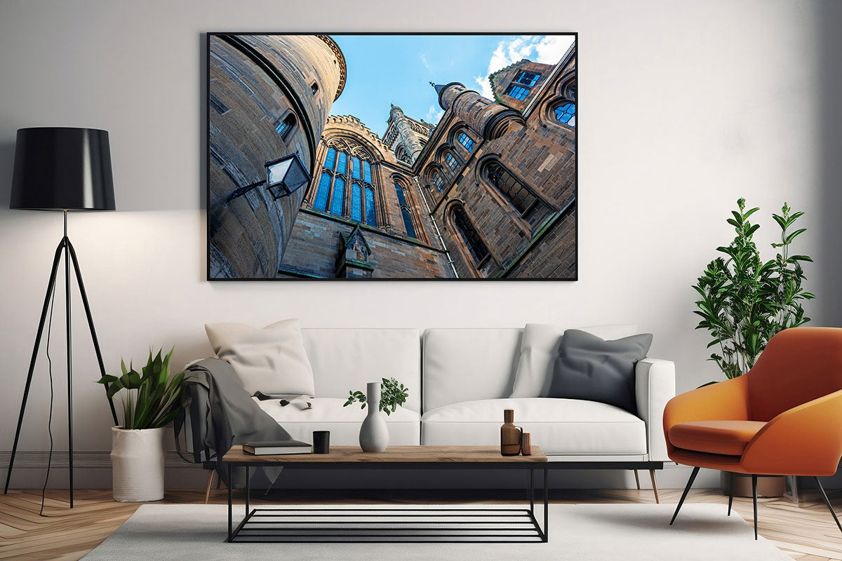 University of Glasgow Tower | Ready to Hang Wall Art