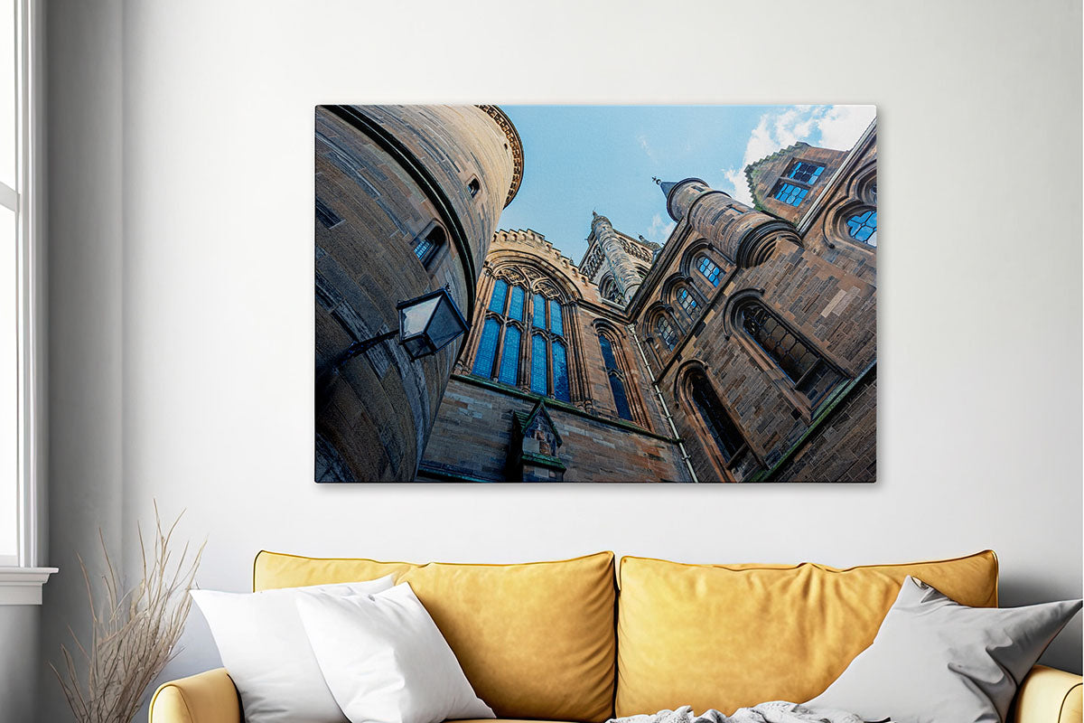 University of Glasgow Tower | Ready to Hang Wall Art