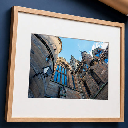 University of Glasgow Tower Colour | Architecture Photo Print