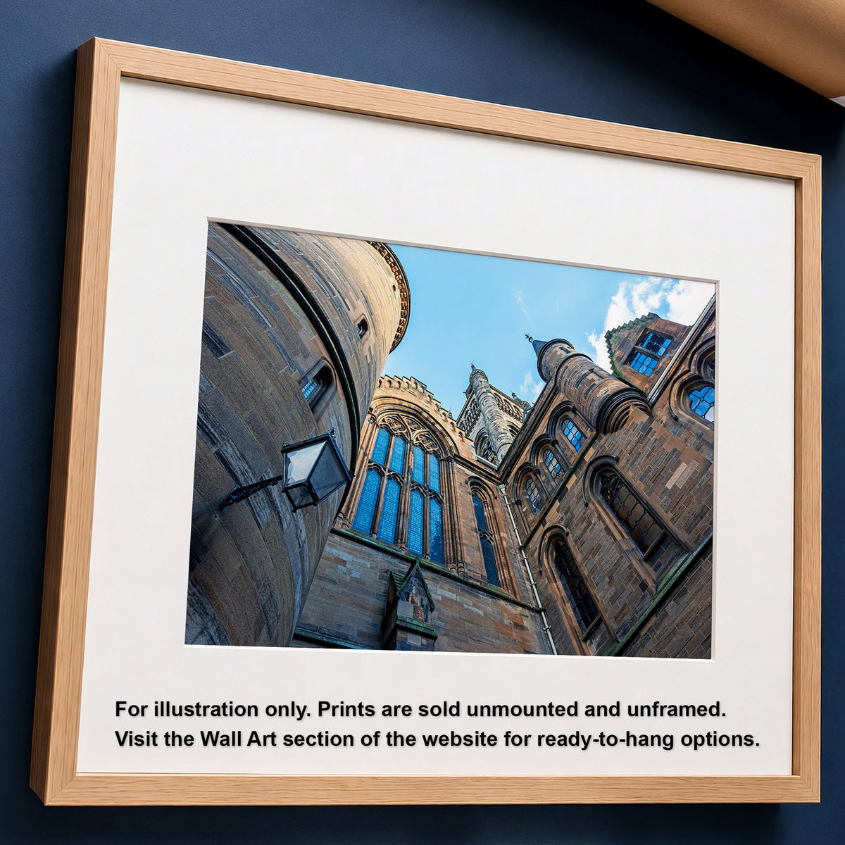 University of Glasgow Tower Colour | Architecture Photo Print